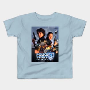 Jackie Chan: POLICE STORY III: SUPER COP (Blue Shield) Kids T-Shirt